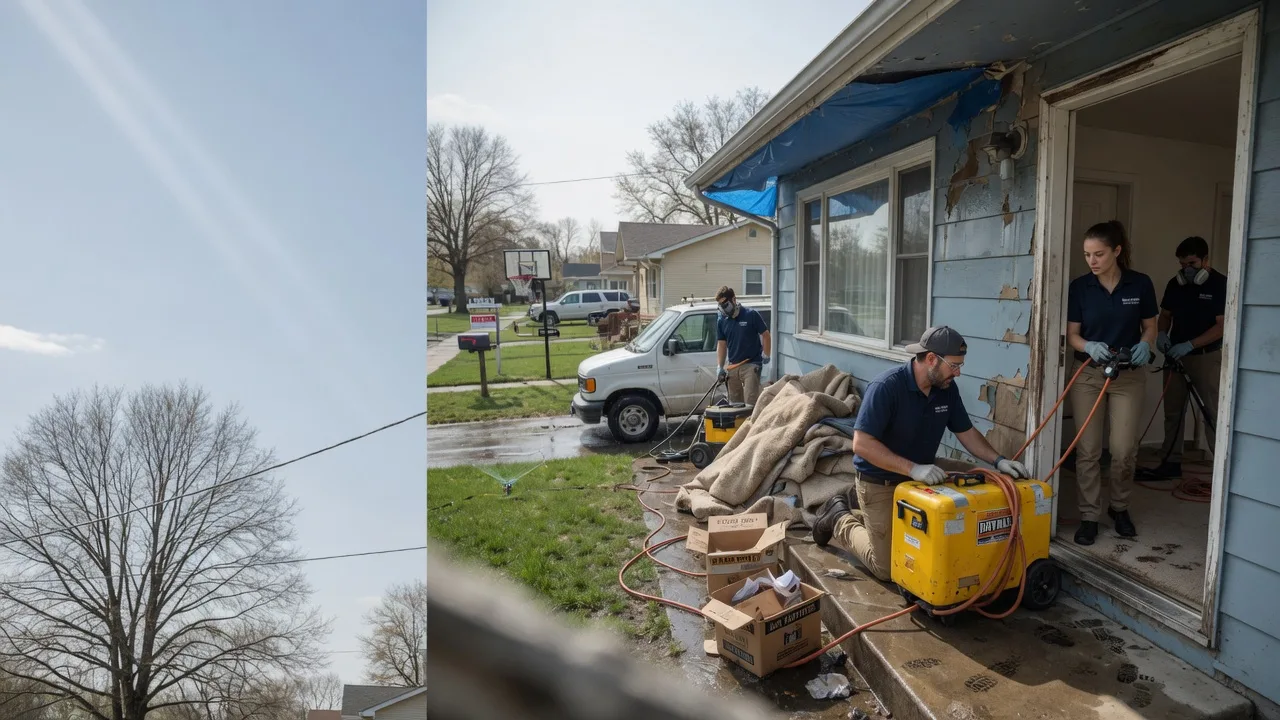 Basement Flood Cleanup in Steelville, MO near me